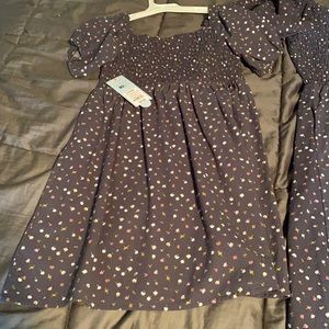 Cat & jack Navy floral dress